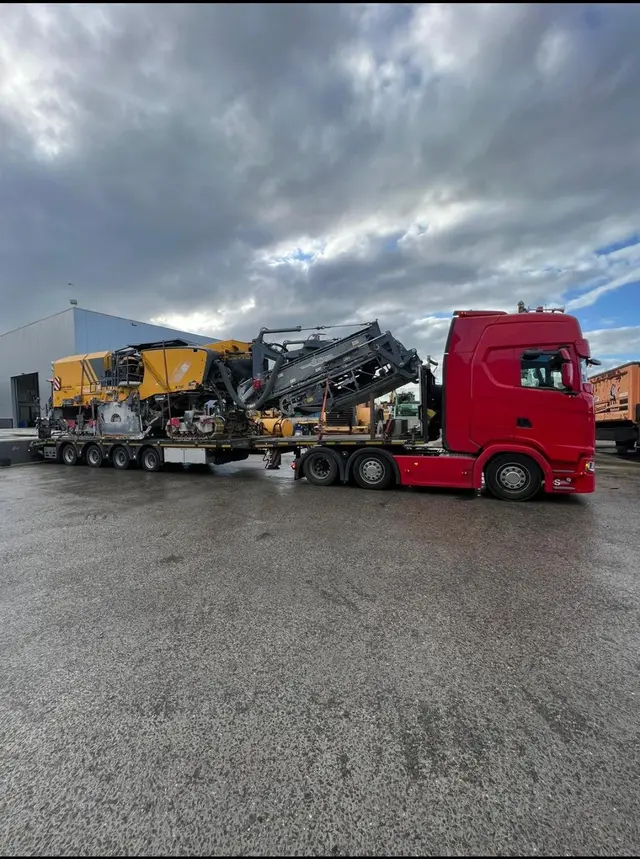 Convoi exceptional pentru transport agabaritic, organizat de Dacoda