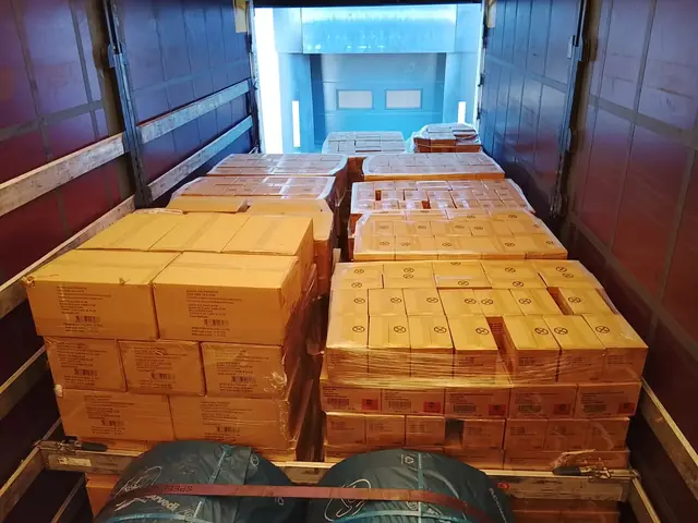 Marfa la rampă de încărcare