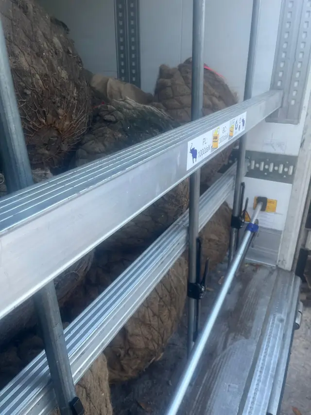Fixarea mărfii cu bare de sarcină